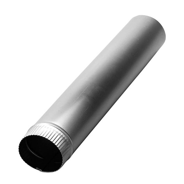 Dendesigns DP243 3 x 24 in. Aluminum Duct Pipe DE2742937 - main